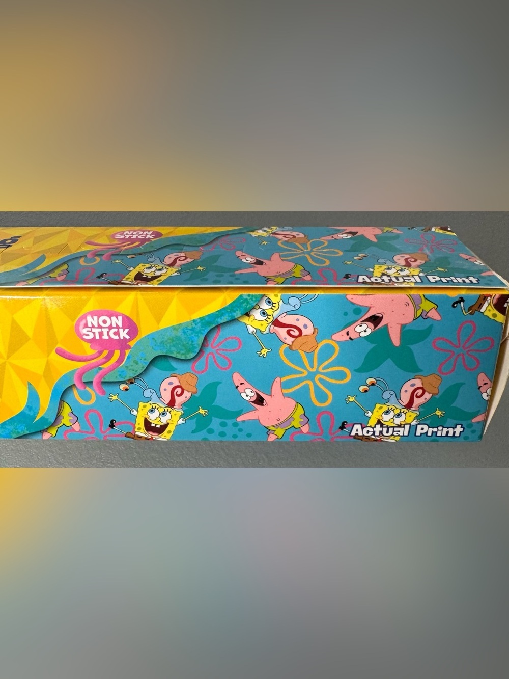 SpongeBob SquarePants Yellow & Teal Baking Liner Pack Patrick Gary snail ocean - Picture 3 of 3